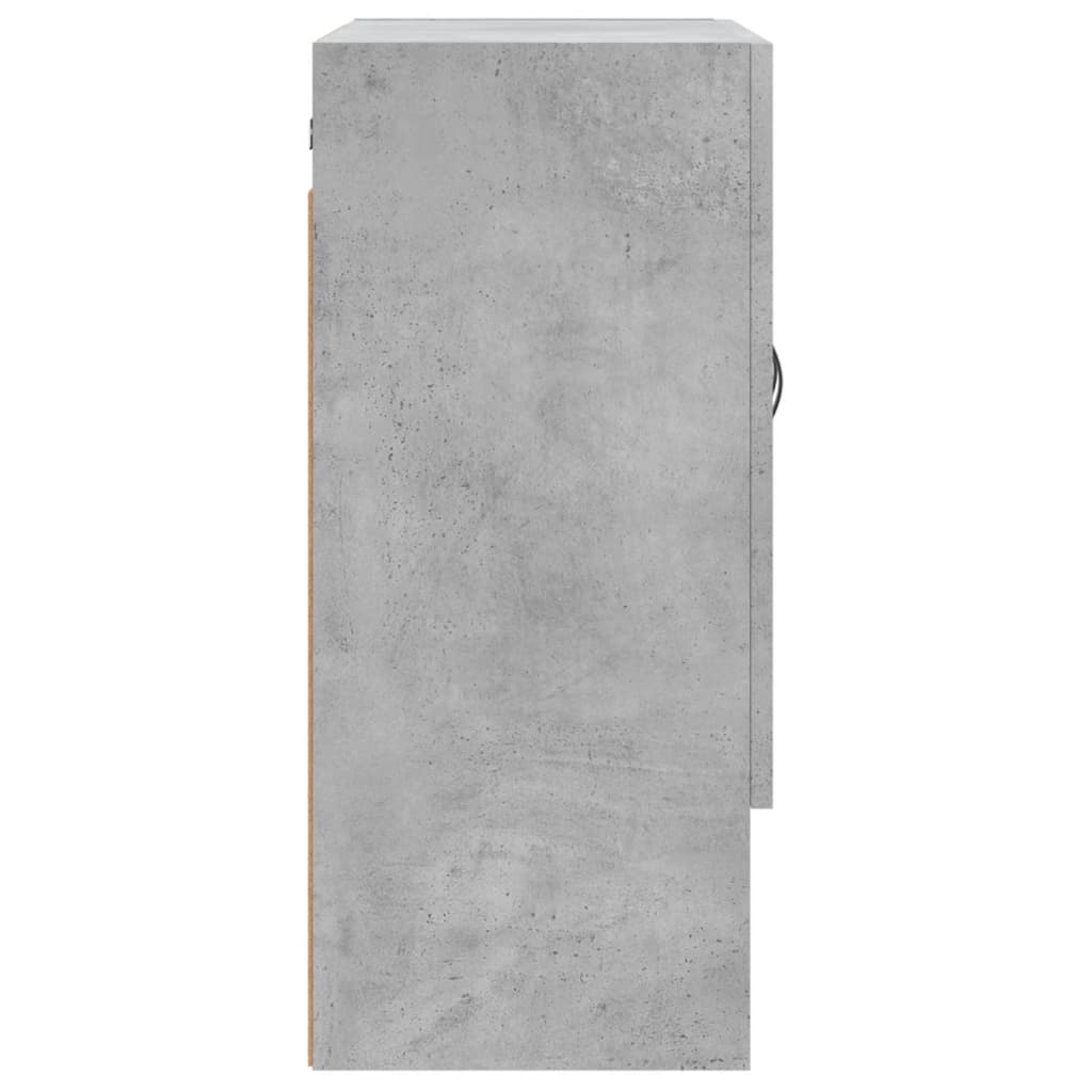 Wall Cabinet Concrete Grey 60x31x70 cm Engineered Wood