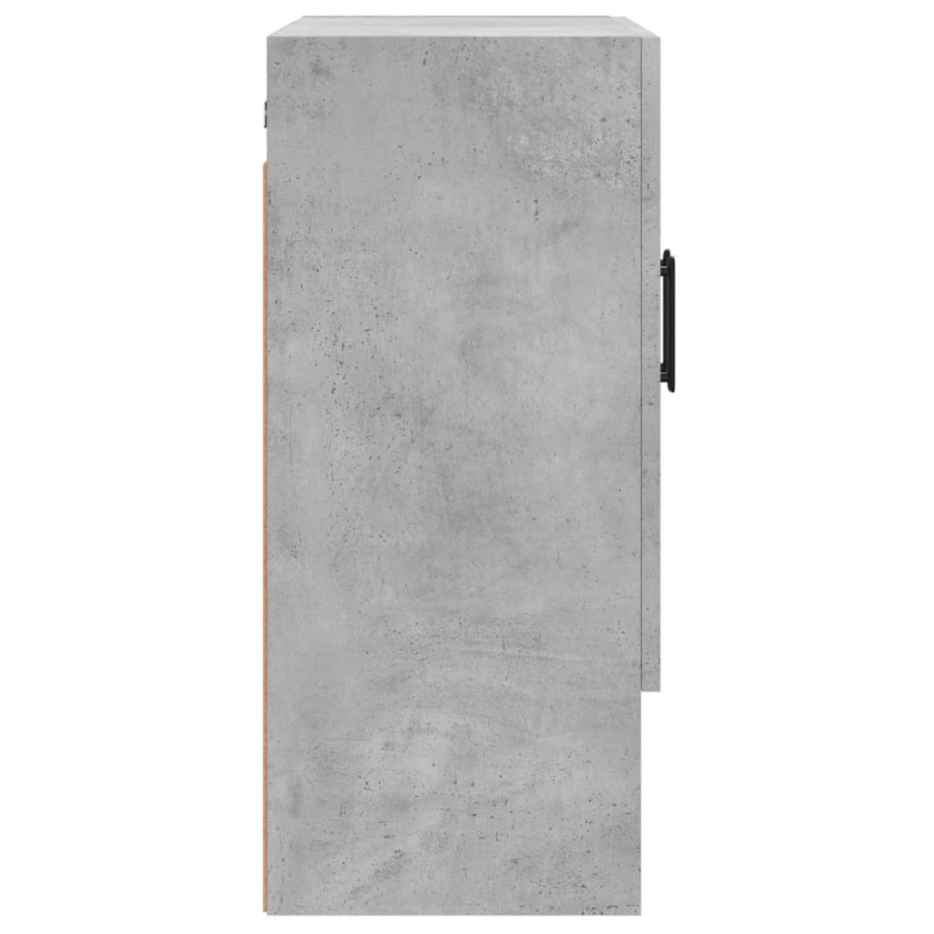 Wall Cabinet Concrete Grey 60x31x70 cm Engineered Wood
