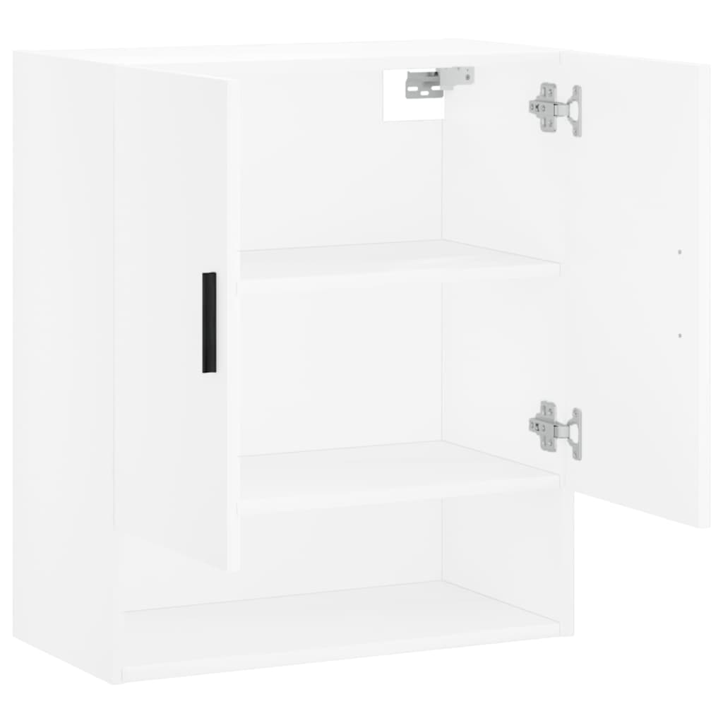 Wall Cabinet White 60x31x70 cm Engineered Wood