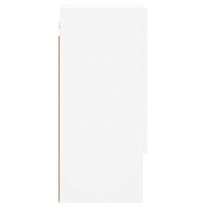 Wall Cabinet White 60x31x70 cm Engineered Wood