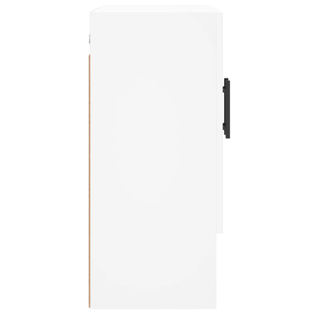Wall Cabinet White 60x31x70 cm Engineered Wood