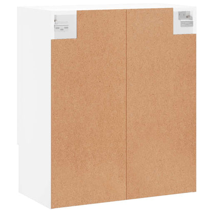 Wall Cabinet White 60x31x70 cm Engineered Wood