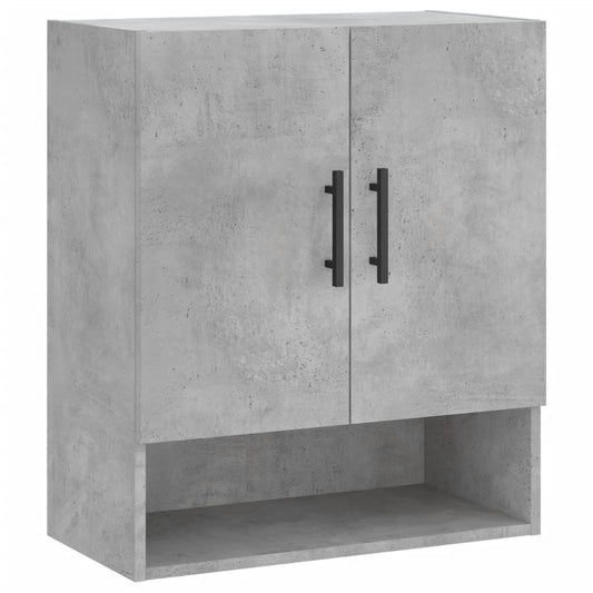 Wall Cabinet | Concrete grey | Engineered wood | Medium | Storage