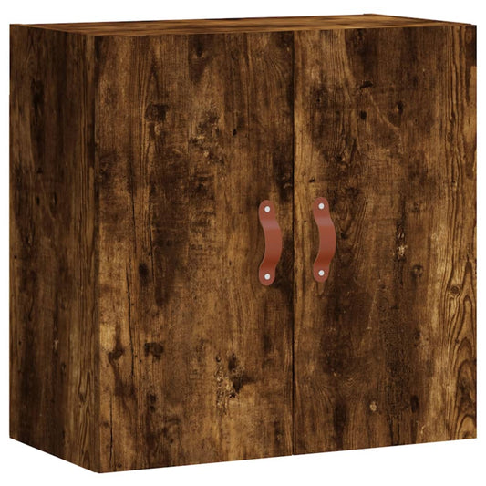 Wall Cabinet Smoked Oak 60x31x60 cm Engineered Wood