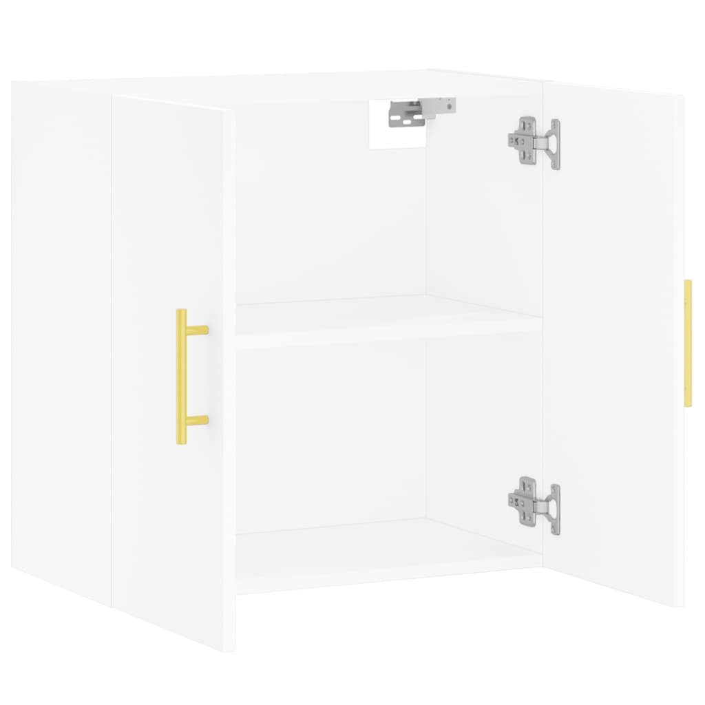 Wall Cabinet White 60x31x60 cm Engineered Wood