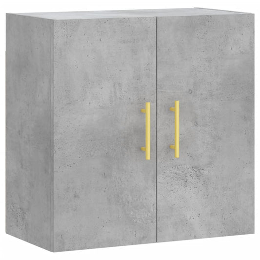 Wall Cabinet | Concrete grey | Engineered wood | Medium | Rectangular