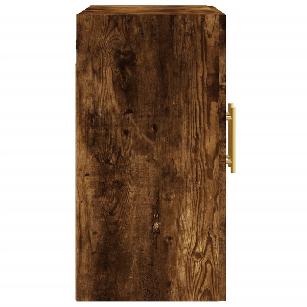 Wall Cabinet | Smoked oak | Engineered wood | Medium | Wall Cabinet
