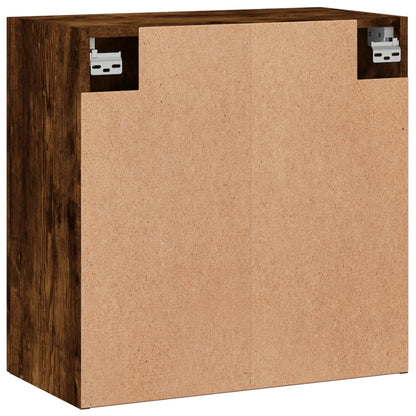 Wall Cabinet | Smoked oak | Engineered wood | Medium | Wall Cabinet