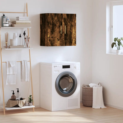 Wall Cabinet | Smoked oak | Engineered wood | Medium | Wall Cabinet