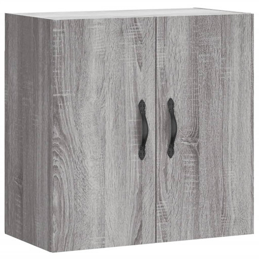 Wall Cabinet Grey Sonoma 60x31x60 cm Engineered Wood
