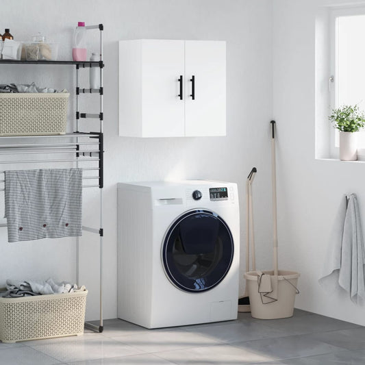 Wall Cabinet | White | Engineered wood | 60x31x60 cm | Cabinet