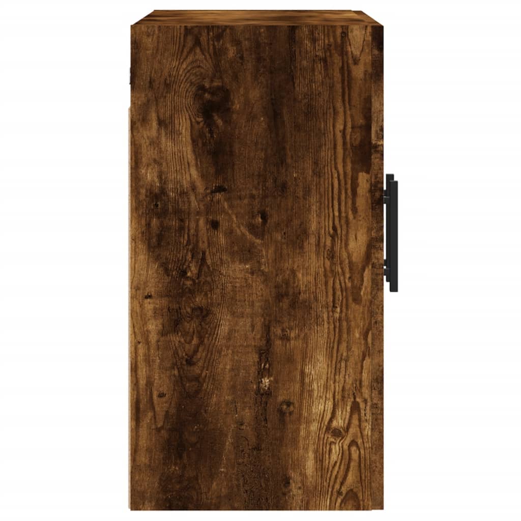 Wall Cabinet Smoked Oak 60x31x60 cm Engineered Wood