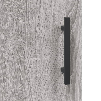 Wall Cabinet Grey Sonoma 60x31x60 cm Engineered Wood