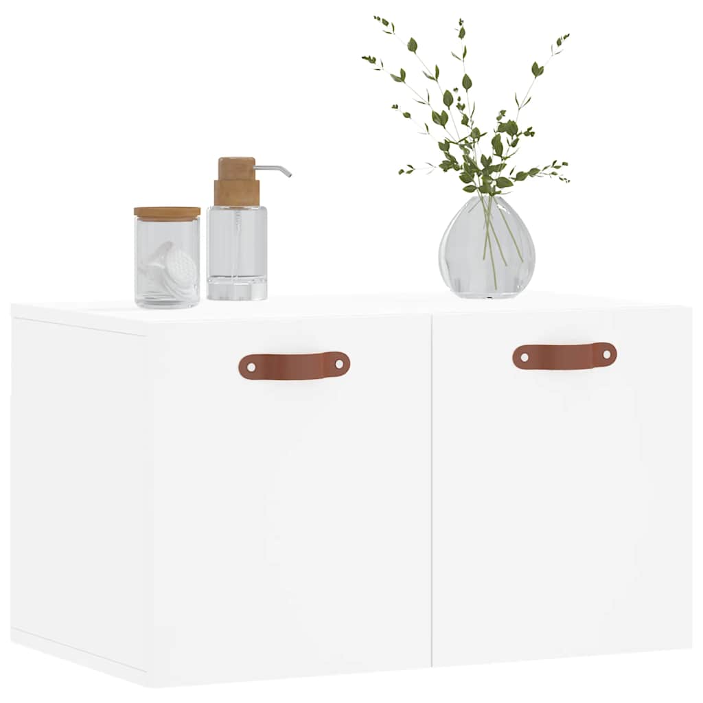 Wall Cabinet White 60x36.5x35 cm Engineered Wood