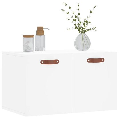 Wall Cabinet White 60x36.5x35 cm Engineered Wood