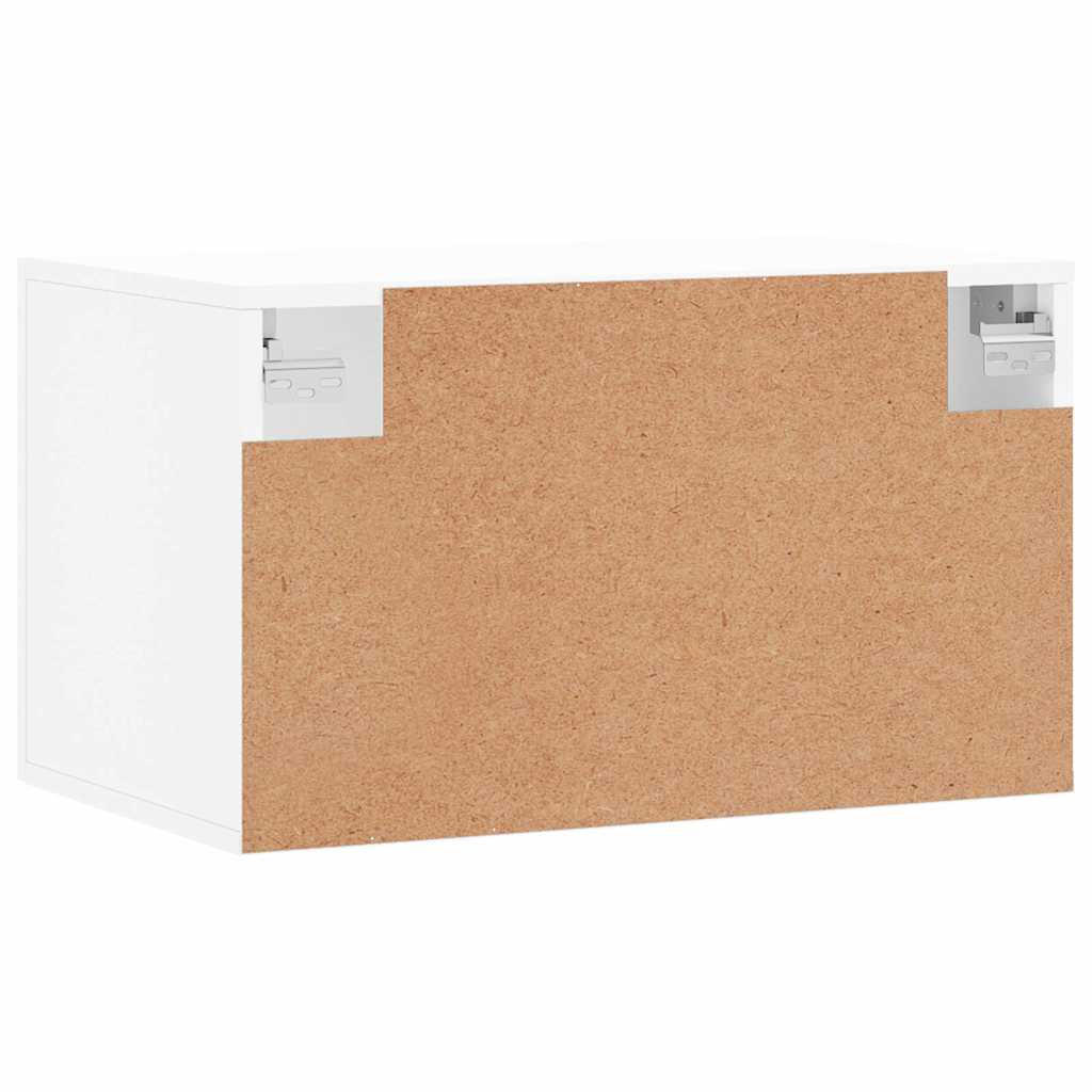 Wall Cabinet White 60x36.5x35 cm Engineered Wood