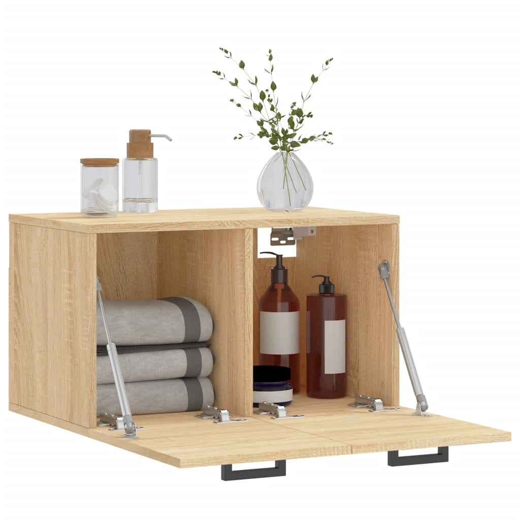 Wall Cabinet Sonoma Oak 60x36,5x35 cm Engineered Wood