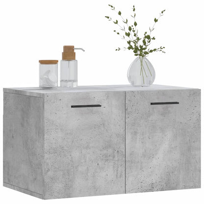 Wall Cabinet Concrete Grey 60x36.5x35 cm Engineered Wood