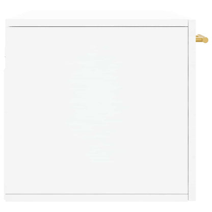 Wall Cabinet White 80x36,5x35 cm Engineered Wood