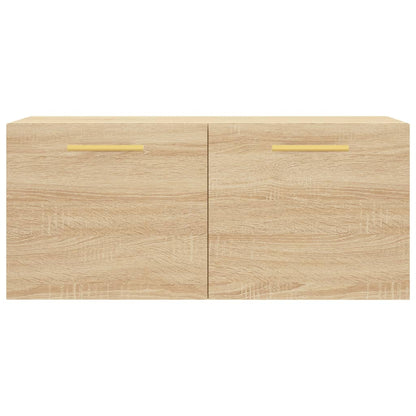 Wall Cabinet Sonoma Oak 80x36.5x35 cm Engineered Wood