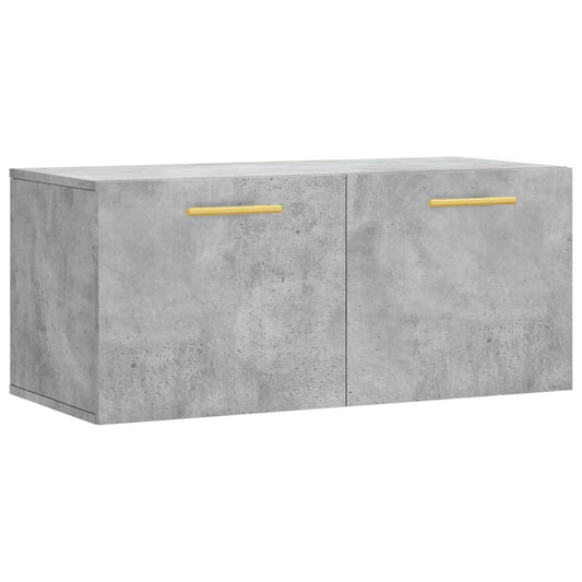 Wall Cabinet | Concrete grey | Engineered wood | Medium | Wall Cabinet