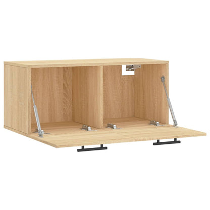 Wall Cabinet Sonoma Oak 80x36.5x35 cm Engineered Wood