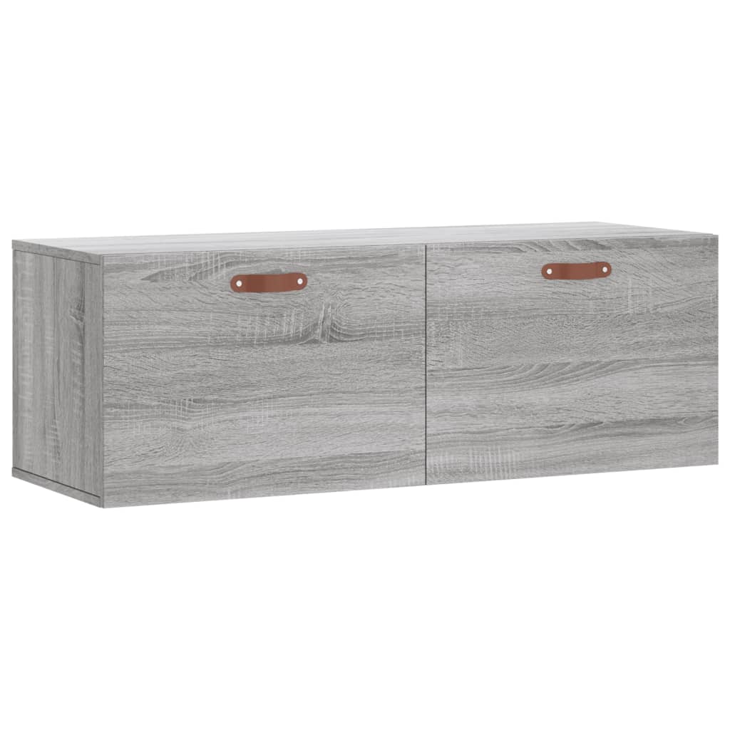 Wall Cabinet Grey Sonoma 100x36,5x35 cm Engineered Wood