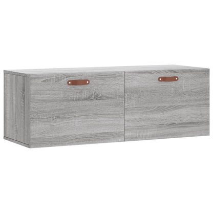 Wall Cabinet Grey Sonoma 100x36,5x35 cm Engineered Wood
