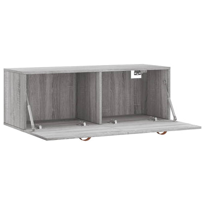 Wall Cabinet Grey Sonoma 100x36,5x35 cm Engineered Wood