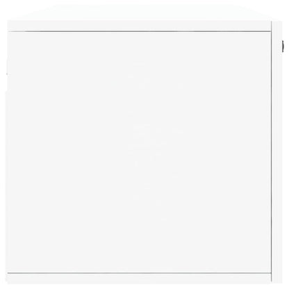 Wall Cabinet White 100x36.5x35 cm Engineered Wood