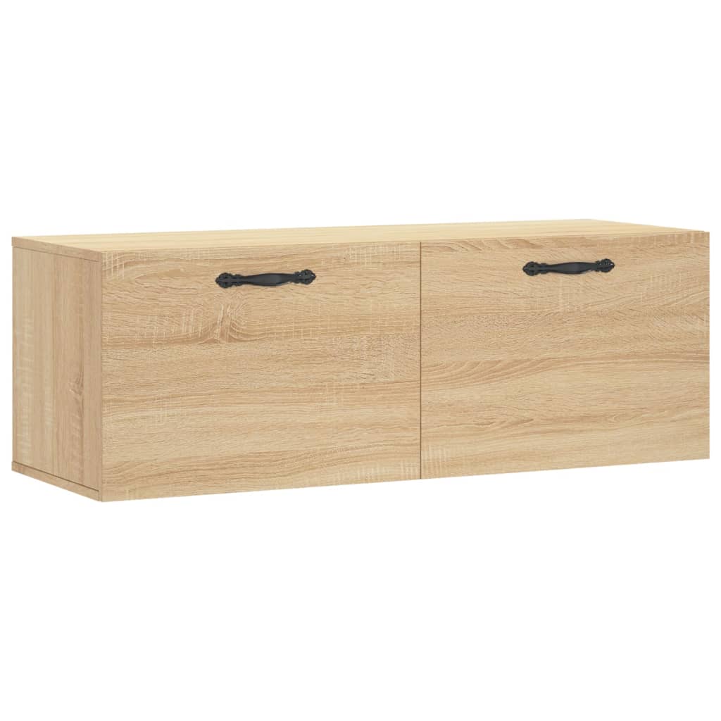 Wall Cabinet Sonoma Oak 100x36.5x35 cm Engineered Wood