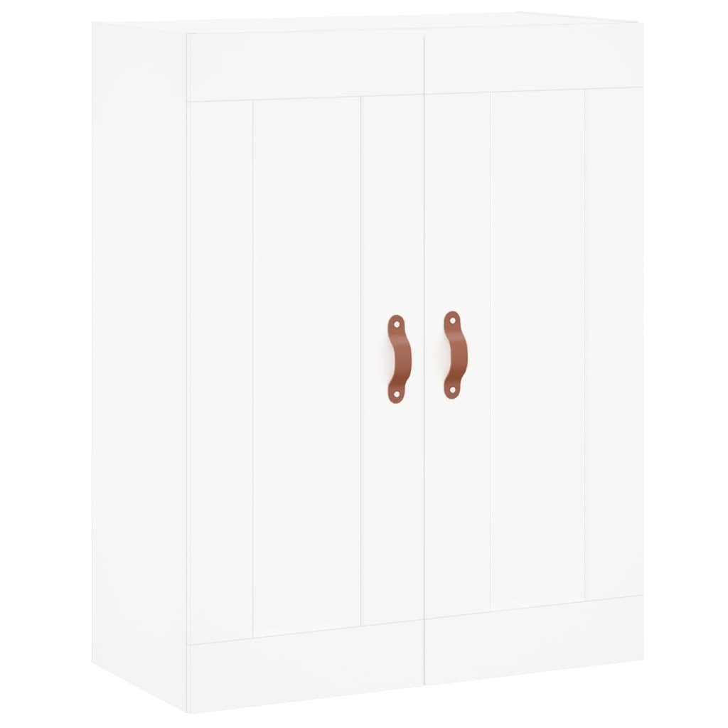 Wall Mounted Cabinet White 69,5x34x90 cm Engineered Wood