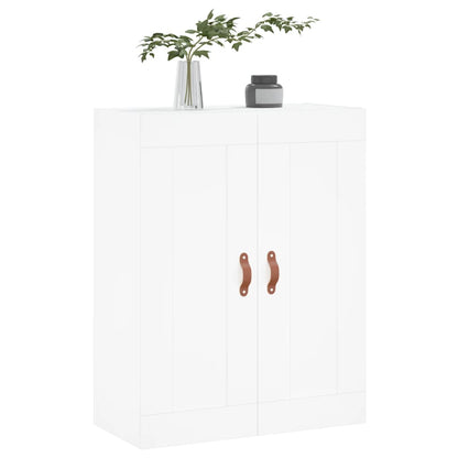 Wall Mounted Cabinet White 69,5x34x90 cm Engineered Wood