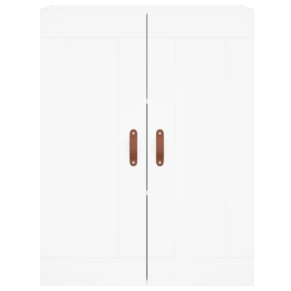 Wall Mounted Cabinet White 69,5x34x90 cm Engineered Wood