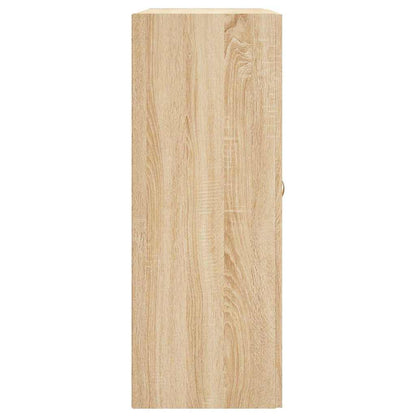 Wall Mounted Cabinet Sonoma Oak 69,5x34x90 cm Engineered Wood