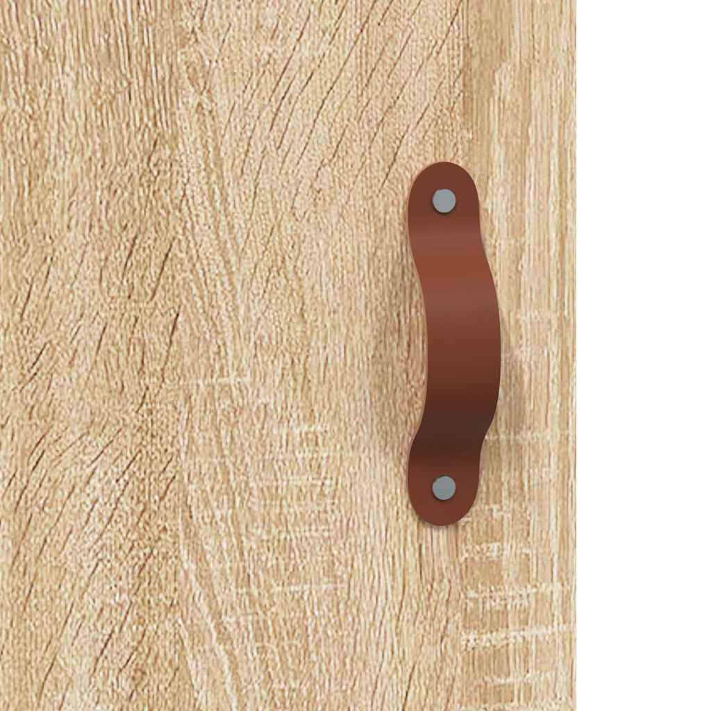 Wall Mounted Cabinet Sonoma Oak 69,5x34x90 cm Engineered Wood