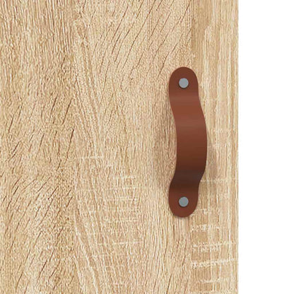 Wall Mounted Cabinet Sonoma Oak 69,5x34x90 cm Engineered Wood