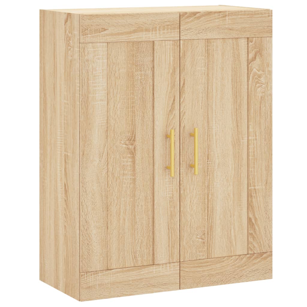 Wall Mounted Cabinet Sonoma Oak 69,5x34x90 cm Engineered Wood