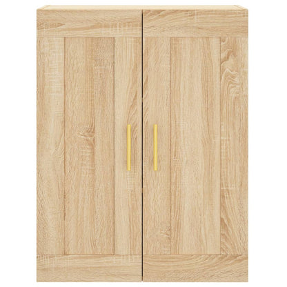 Wall Mounted Cabinet Sonoma Oak 69,5x34x90 cm Engineered Wood