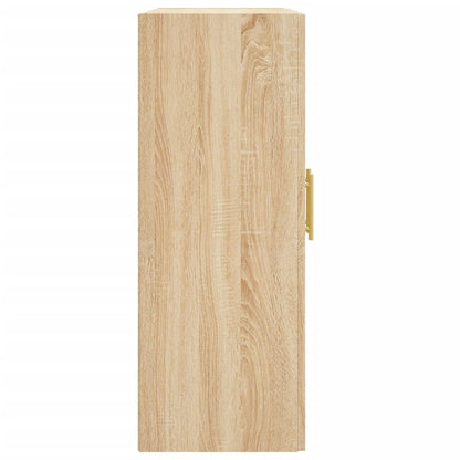 Wall Mounted Cabinet Sonoma Oak 69,5x34x90 cm Engineered Wood