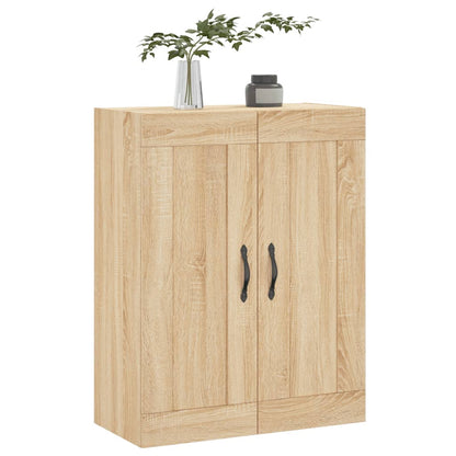 Wall Mounted Cabinet Sonoma Oak 69,5x34x90 cm Engineered Wood