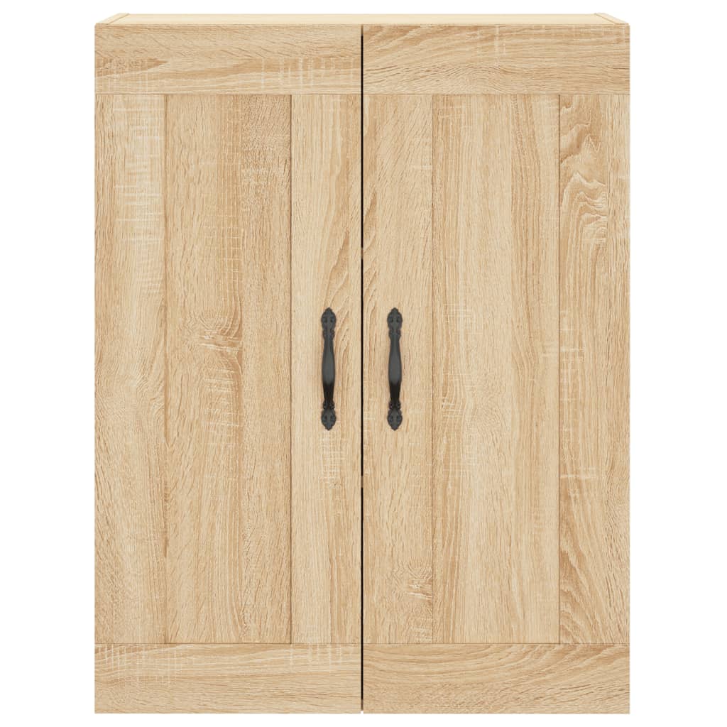 Wall Mounted Cabinet Sonoma Oak 69,5x34x90 cm Engineered Wood
