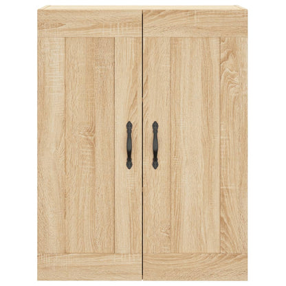Wall Mounted Cabinet Sonoma Oak 69,5x34x90 cm Engineered Wood