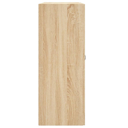 Wall Mounted Cabinet Sonoma Oak 69,5x34x90 cm Engineered Wood