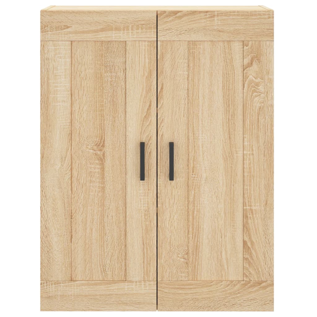 Wall Mounted Cabinet Sonoma Oak 69,5x34x90 cm Engineered Wood