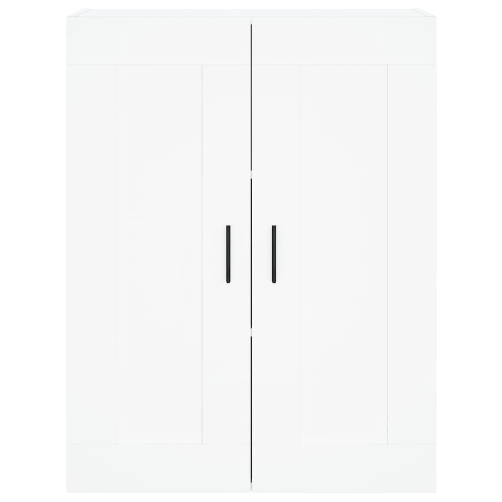 Wall Mounted Cabinet White 69,5x34x90 cm Engineered Wood
