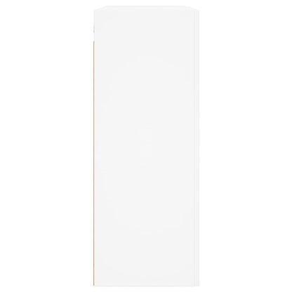 Wall Mounted Cabinet White 69,5x34x90 cm Engineered Wood