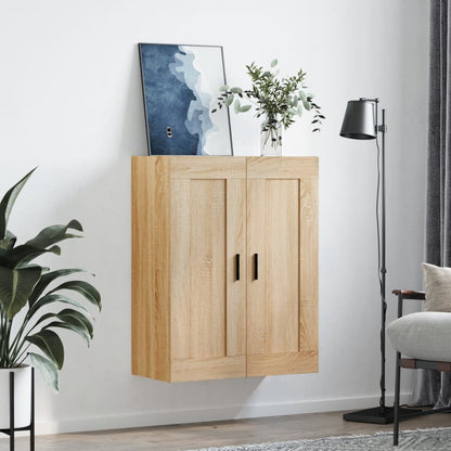 Wall Mounted Cabinet Sonoma Oak 69,5x34x90 cm Engineered Wood