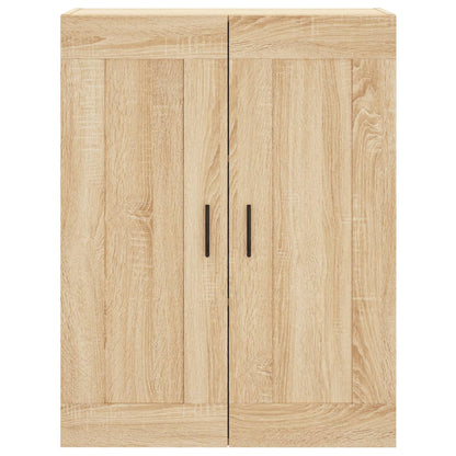 Wall Mounted Cabinet Sonoma Oak 69,5x34x90 cm Engineered Wood