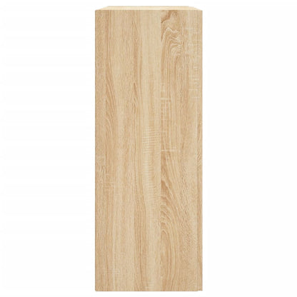 Wall Mounted Cabinet Sonoma Oak 69,5x34x90 cm Engineered Wood